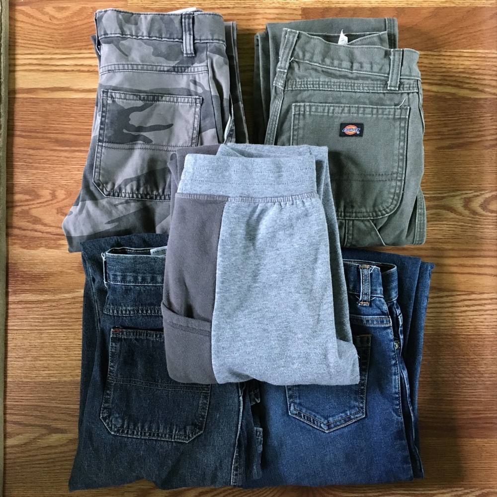 Boys Pants Lot (10 & 12)